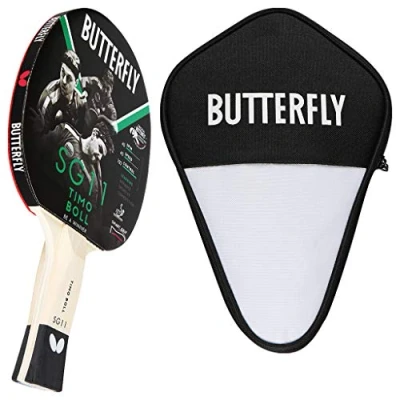 Abbildung von Butterfly 1x Timo Boll SG11 Tischtennisschläger + Tischtennishülle