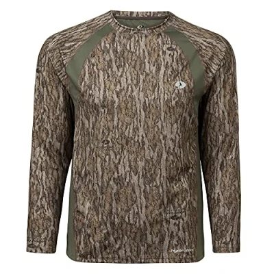 Abbildung von Mossy Oak Herren Leichte Camo Shirts Jagd, Bottomland, XL