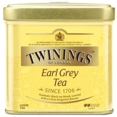 Abbildung von Twinings of London Hochwertiger Schwarzer Tee, Mit Bergamotte Aroma, Earl Grey, 500 gramm