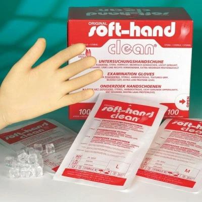 Abbildung von Softhand Clean Latex Handsch.steril pude 100X1 St