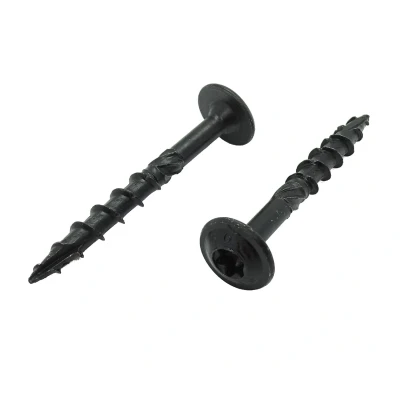 Abbildung von Tellerkopfschrauben 8x80 torx schwarz verzinkt 50 stück