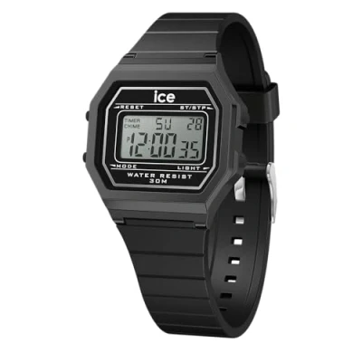 Abbildung von Ice Watch Retro Small Digitaluhr, Größe: One Size, Black