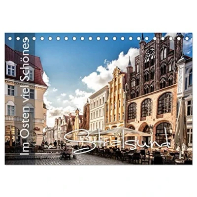 Abbildung von Im Osten viel Schönes Stralsund (Tischkalender 2025 DIN A5 quer), CALVENDO Monatskalender