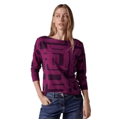 Abbildung von Cecil Sweatshirt, Damen, Größe: XXL, Pink