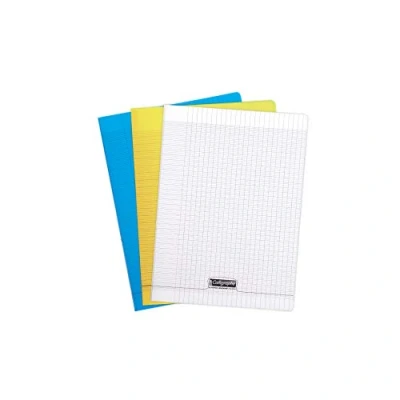 Abbildung von Calligraphe 182390AMZC Set mit 3 Heften, 70 Blatt, DIN A4+, 24 x 32cm, 90g, französische Lineatur, 1 Set, farbig sortiert