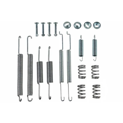 Abbildung von METZGER 105 0681 Zubehörsatz, Bremsbacken VOLKSWAGEN: GOLF 2, Caddy 2 Kastenwagen, Passat B3/B4 Variant, AUDI: 80 B4 Limousine, 100 C3 Avant