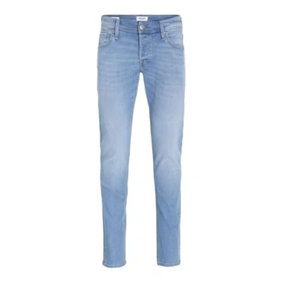 Abbildung von JACK &amp; JONES Male Slim Fit Jeans JJIGLENN JJORIGINAL, Farbe:Moonlight (Pastell Blau), Jeans/Hosen Neu:31W / 30L