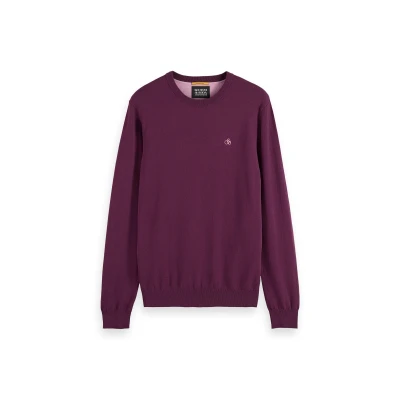 Abbildung von Scotch &amp; Soda Essential Sweater Strickpullover, Herren, Größe: XL, Berry