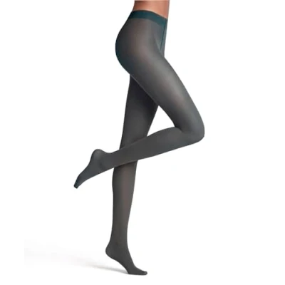 Abbildung von Falke MATT DEL 30 Strumpfhose, Damen, Größe: Small, Green