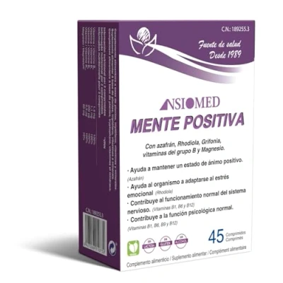 Abbildung von Nutricosmetics Bioserum Ansiomed Mente Positiva 45 Comprimidos