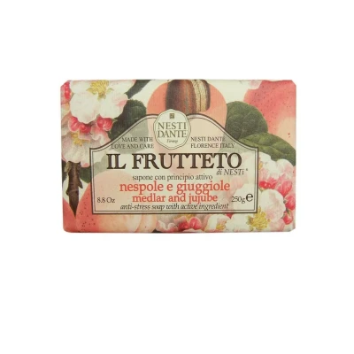 Abbildung von Nesti Dante Il Frutteto Medlar &amp; Jujube (Handseife aus natürlichen Inhaltsstoffen, langanhaltender Duft, Seife) 664109