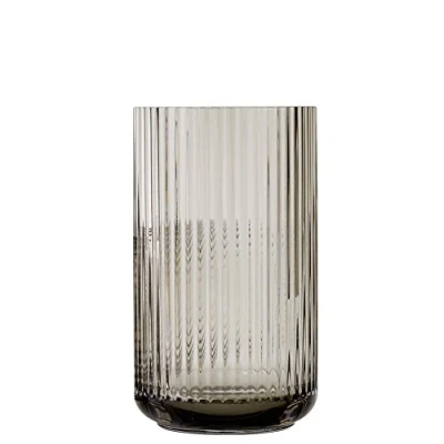 Abbildung von Lyngby Porcelæn Vase H31 cm aus mundgeblasenem Glas zeitlos, klar
