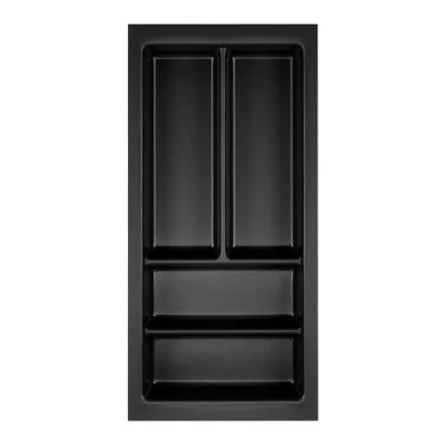 Abbildung von SO TECH® Besteckeinsatz Orga Box Junker Slim Lavagrau, für / Zargensysteme mit Korpusbreite 300 1200 mm