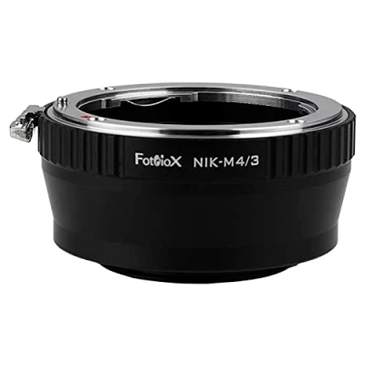Abbildung von Fotodiox Lens Mount Adapter Compatible with Nikon F Lenses on Micro Four Thirds Cameras