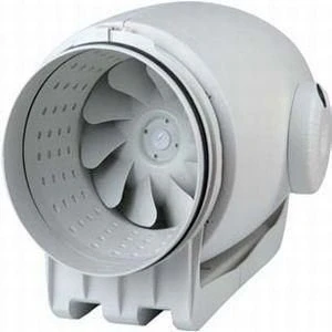 Abbildung von THERMEX Kanalventilator TD 350/125 Silent Scandic, ø125 mm, Luftdurchsatz 380/280 m3/h bei 0 Pa, Energieverbrauch 19 20 W, Schalldruck 22 30 dB(A) 3 m.