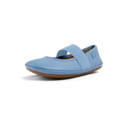 Abbildung von Camper Right KIDS Riemchenballerina für Kinder, Größe: 32, Medium blue Schuhe