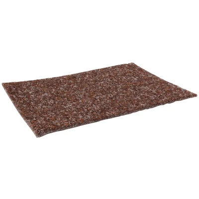 Abbildung von Nadelfilz Meterware MERLIN Braun, 2,00m x 4,00m, Robuster, Trittschalldämmender Teppich Bodenbelag für Wohn und Büroräume