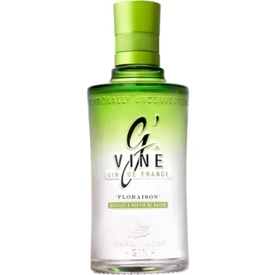 Abbildung von G&#039;Vine Floraison Gin 700 ml mit 10 Botanicals aromatisiert kräftiger Geschmack süß &amp; blumiger Geruch scharfe Wärme der Weinblüte