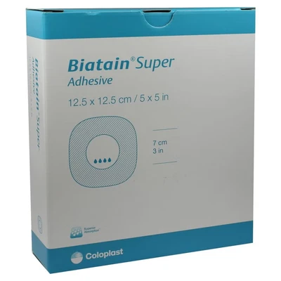 Abbildung von Biatain Super selbst haftend Superabs.12,5x12,5 cm