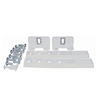 Abbildung von 2x Liebherr 9086322 ORIGINAL Scharnier Schlepptür Gleitschiene Schiene Türmontageset universal für Kühlschrank oder Gefrierschrank
