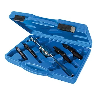 Abbildung von Silverline 297941 Grundloch Innenlagerabzieher, Silber, 1232 mm, 5 Teilig Satz