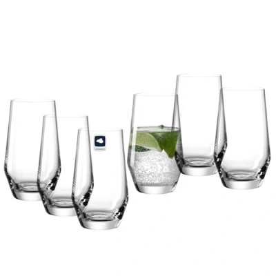 Abbildung von LEONARDO HOME PUCCINI Longdrinkgläser, Kristallglas, klar, 6 cm,