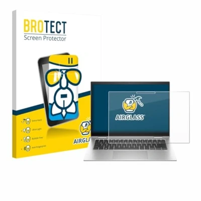 Abbildung von BROTECT Schutzglas für HP EliteBook x360 1040 G10 Schutzfolie Panzer Folie Glas [Extrem Kratzfest 9H, Anti Fingerprint, Ultra Transparent]