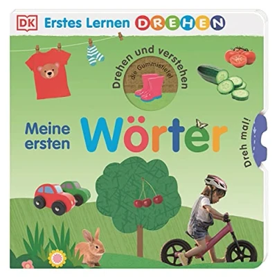 Abbildung von Erstes Lernen Drehen. Meine ersten Wörter: Pappbilderbuch mit Drehscheiben und Gucklöchern ab 2 Jahren