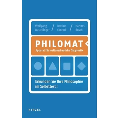 Abbildung von Philomat / Apparat für weltanschauliche Diagnostik. Erkunden Sie Ihre Philosophie im Selbsttest!