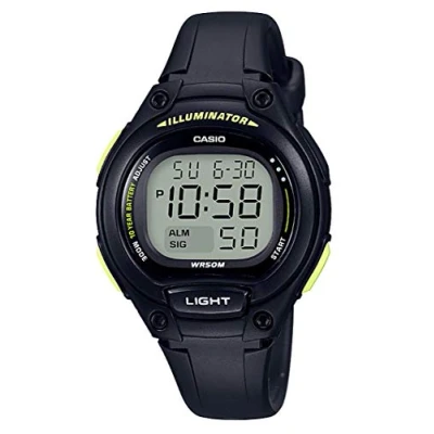 Abbildung von CASIO COLLECTION DamenArmbanduhr Digital Quarz Harz LW 203 1BVEF