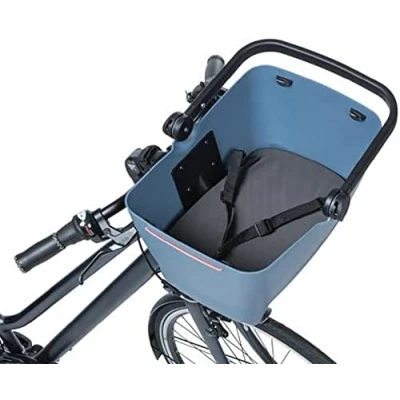 Abbildung von Hundefahrradkorb Für Vorne Basil Buddy KF 45 X 32 22 Cm Faded Denim
