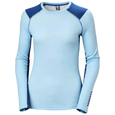 Abbildung von Helly Hansen Damen Lifa Merino Midweight Crew, Blau, XL