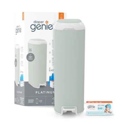 Abbildung von Diaper Genie Platinum Windeleimer Green