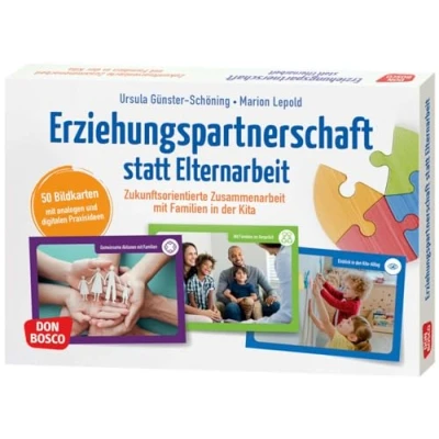Abbildung von Erziehungspartnerschaft statt Elternarbeit: Zukunftsorientierte Zusammenarbeit mit Familien in der Kita. 50 Bildkarten analogen &amp; digitalen ... Teamentwicklung Qualitätsmanagement)