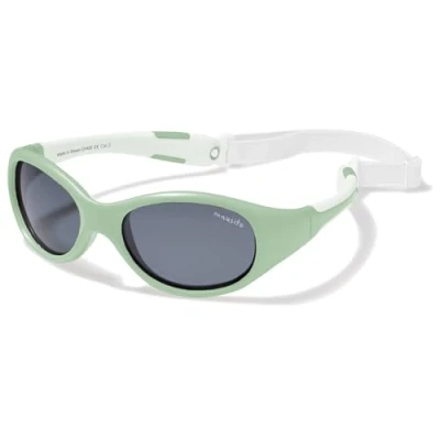 Abbildung von Mausito Sonnenbrille Kinder 5 8 Jahre Jungen VERGLEICHSSIEGER Kindersonnenbrille 100% UV Schutz BIEGSAM Schadstofffreie mit Band Europäisches Design für gemacht