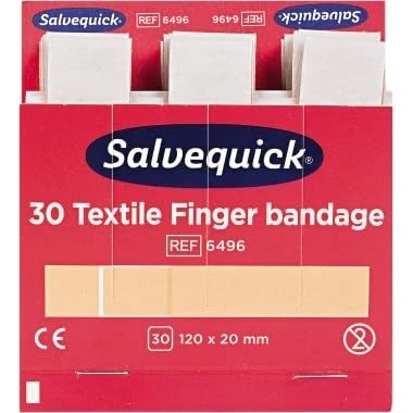 Abbildung von Salvequick Fingerverband 6496 elastisch 30 Stück