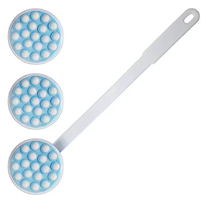 Abbildung von Lead Care 2 in 1 Rückeneincremer &amp; Massagegerät, 3 teilig, Eincremhilfe, Rücken alleine eincremen, Rückencremer (2in1 Rückeneincremer)