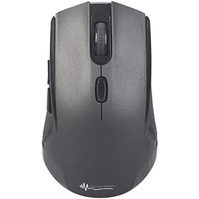 Abbildung von GeneralKeys Mouse, Bluetooth: Optische Multi Device Maus mit Funk und Bluetooth, 2,4 GHz, 1.600 DPI (Notebook Maus, PC kabellos, Computer)
