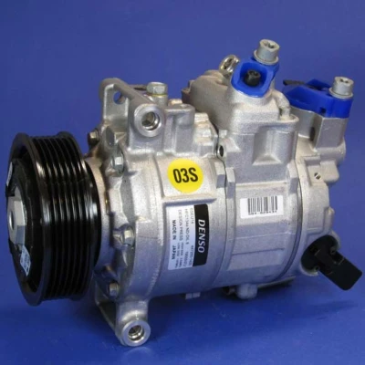 Abbildung von DENSO DCP02042 Kompressor 6SEU14C PAG 46 R 134a AUDI: A4 B8 Limousine, A6 C6 Avant, SEAT: Exeo ST, Limousine kfzteile, kfzteile24,