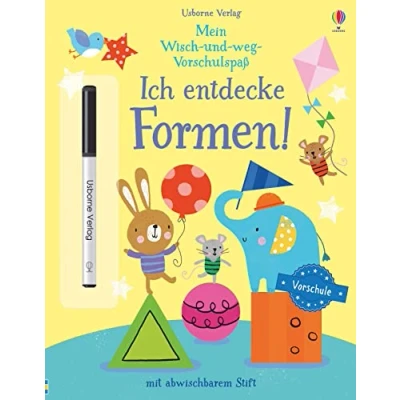 Abbildung von Mein Wisch und weg Vorschulspaß: Ich entdecke Formen!: mit abwischbarem Stift (Wisch Vorschulspaß Reihe)