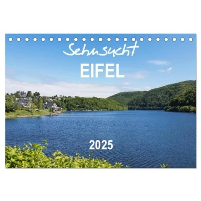 Abbildung von Eifel Sehnsucht (Tischkalender 2025 DIN A5 quer), CALVENDO Monatskalender