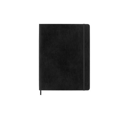 Abbildung von Moleskine Notizbuch XL Blanko Weicher Einband Schwarz