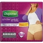 Abbildung von Depend Hose Damen Super SM 10 Stück Damenhygiene Inkontinenz