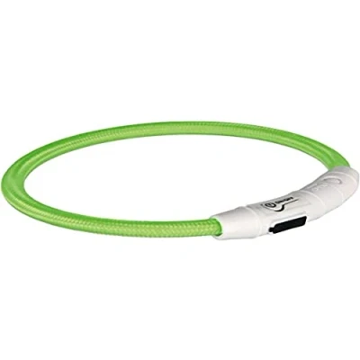 Abbildung von Trixie Blitzlichtring USB, L XL: 65 cm/ø 7 mm, grün