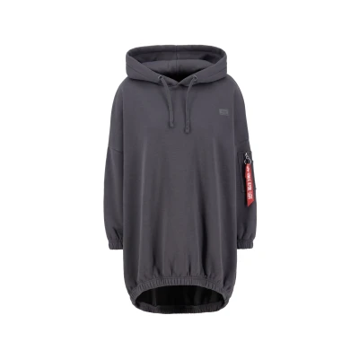 Abbildung von Alpha Industries XFIT Label OS Sweatshirt, Damen, Größe: Small, Vintage grey