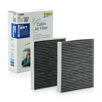 Abbildung von VALEO CLIMFILTER PROTECT 715690 Innenraumfilter Aktivkohlefilter 248, 248 206 30 BMW: 5 Touring, 7, Limousine
