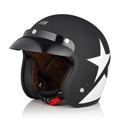 Abbildung von ORIGINE Offener Motorrad Jethelm ECE Zugelassener Roller Helm mit Sonnenblende