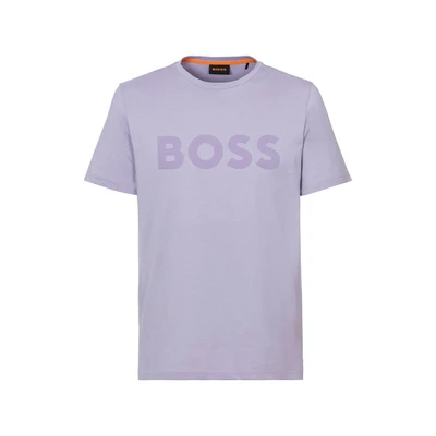 Abbildung von BOSS Thinking Tshirt print, Herren, Größe: 4XL, Open purple