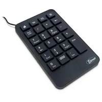Abbildung von Inter Tech USB Keypad KB 120 mit 23 Tasten, schwarz