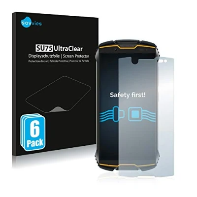 Abbildung von Savvies 6 Stück Schutzfolie für Cubot King Kong Mini Displayschutz Folie Ultra Transparent